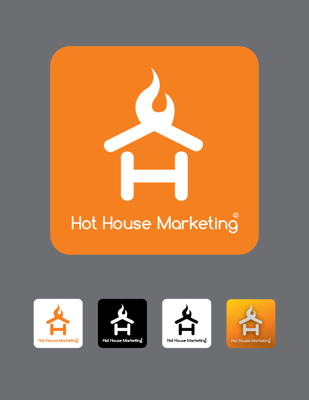 Hot House Marketing Logo Re-Design - designed by Mitchell Martin